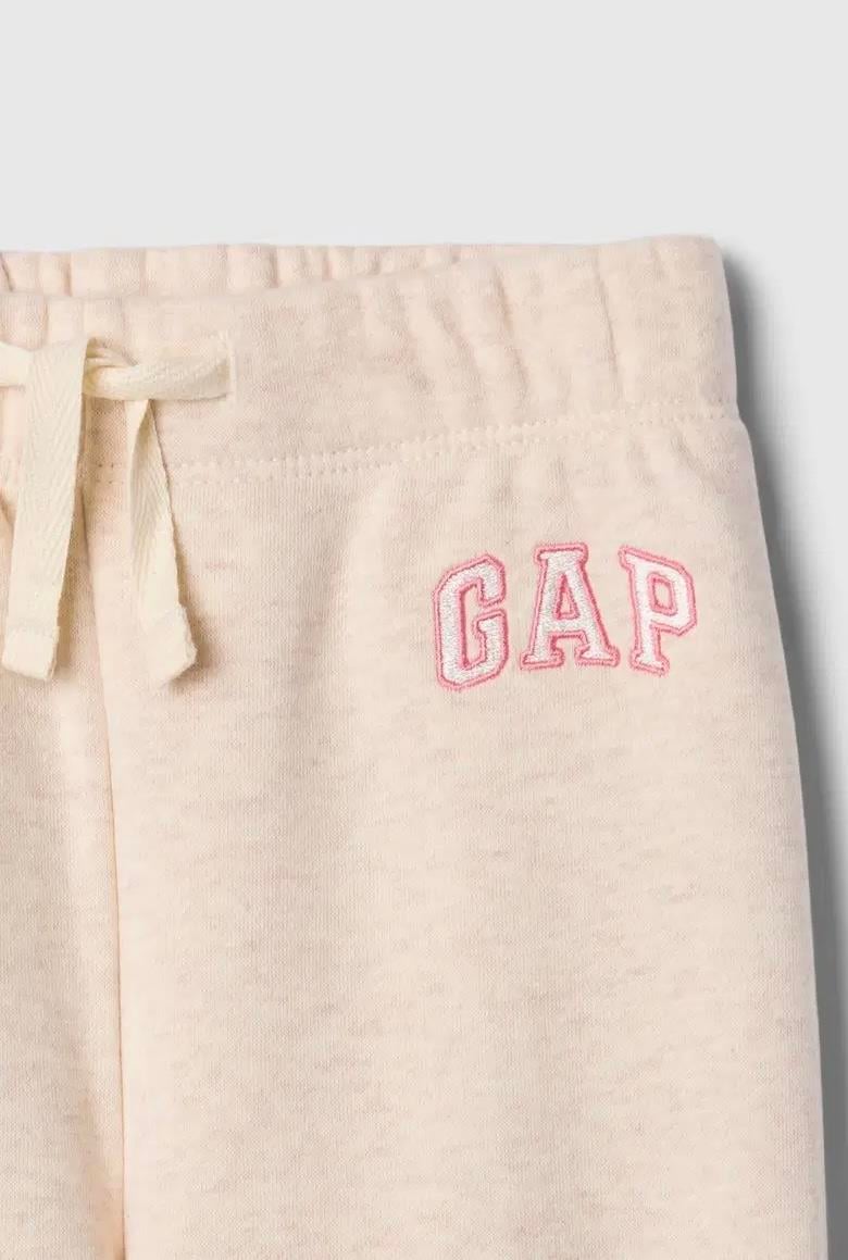 Kız Bebek | Gap Logo Pull-On Jogger Eşofman Altı - Krem