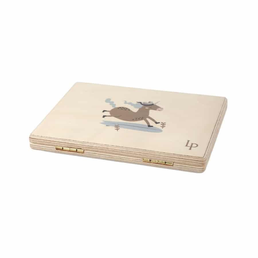 Ahşap Laptop + Kara Tahta ve Tebeşir