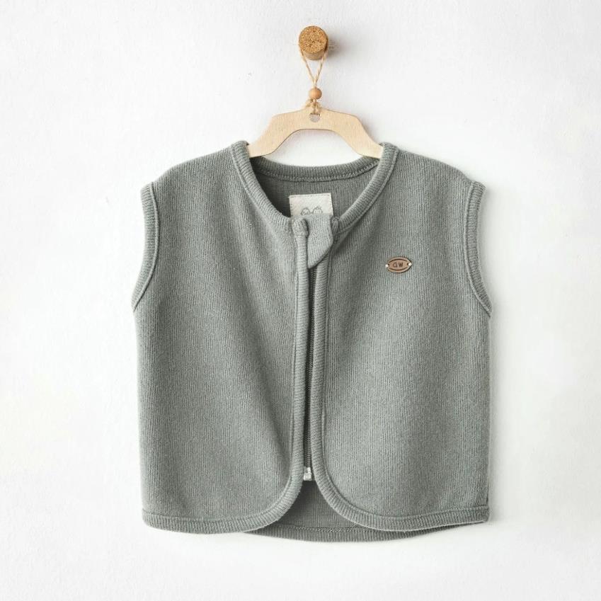 AC26211 BEBEK YELEK VEST CASUAL YEŞİL