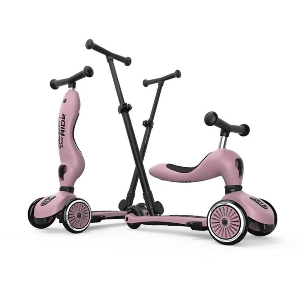 Scoot and Ride Push and Go Ebeveyn Kontrollü Çocuk Scooter Wildberry