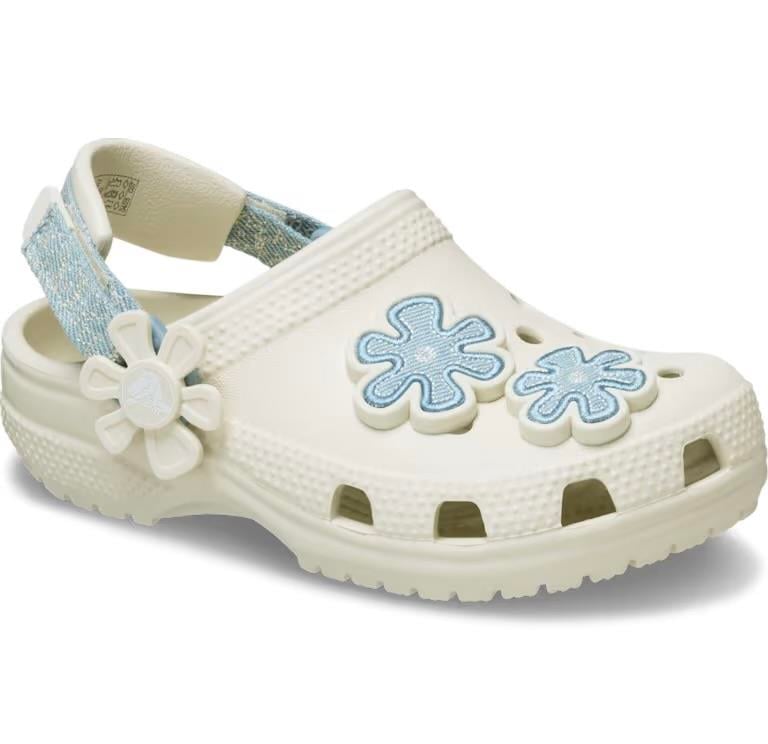 Cl Denim Flower Adj BckstrpCgT