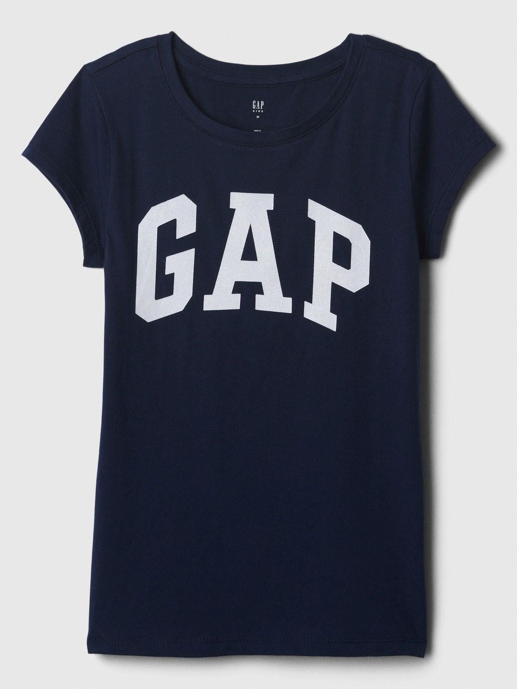 Kız Çocuk | Gap Logo T-Shirt Lacivert