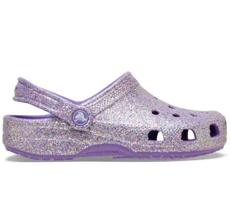 Classic Fantasy Glitter Clog K - Purple