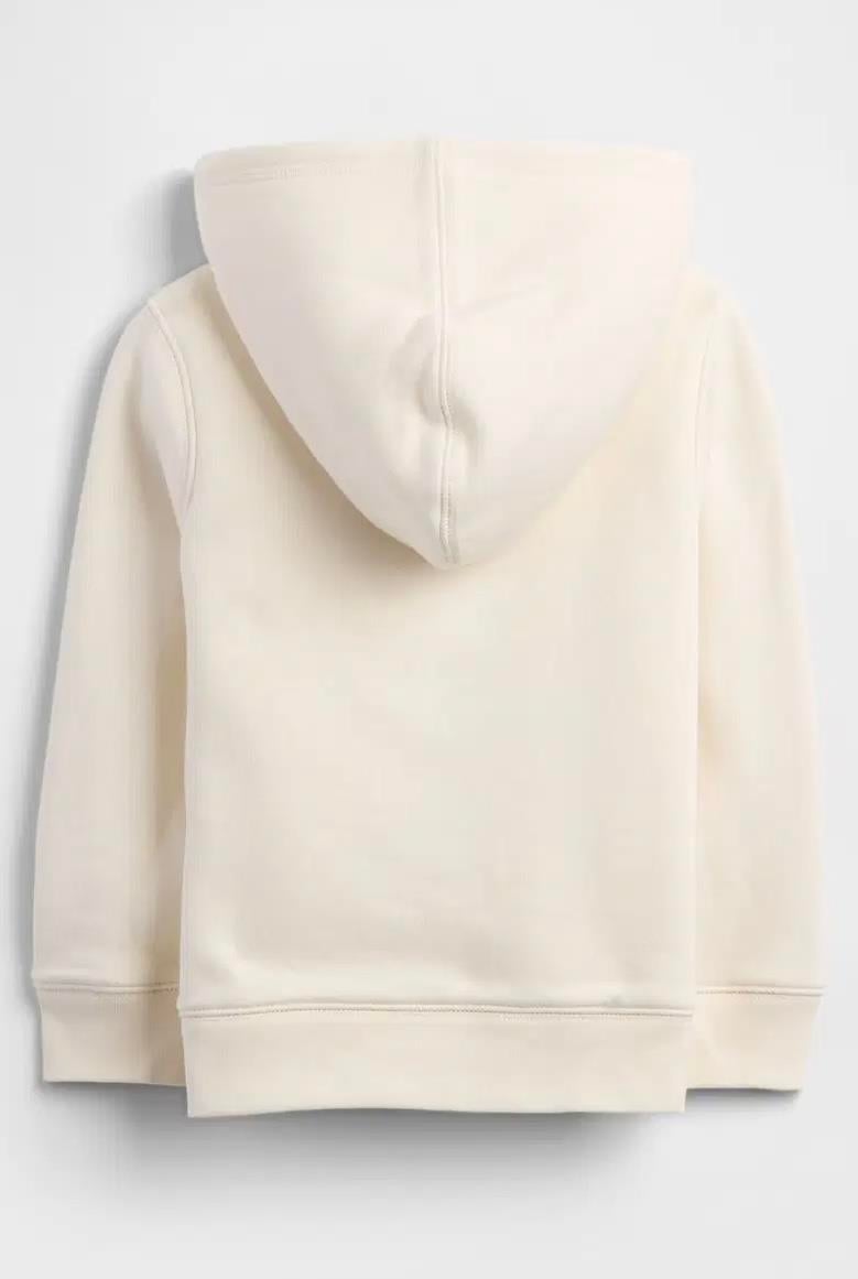 Kız Bebek | Gap Logo Sherpa Astarlı Sweatshirt - Krem