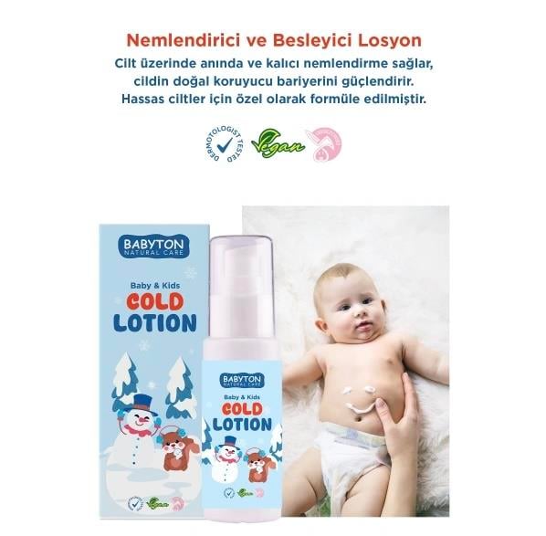 Babyton Cold Losyon Nemlendirici ve Besleyici 100 ml