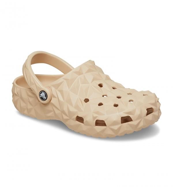 Classic Geometric Clog - Shitake