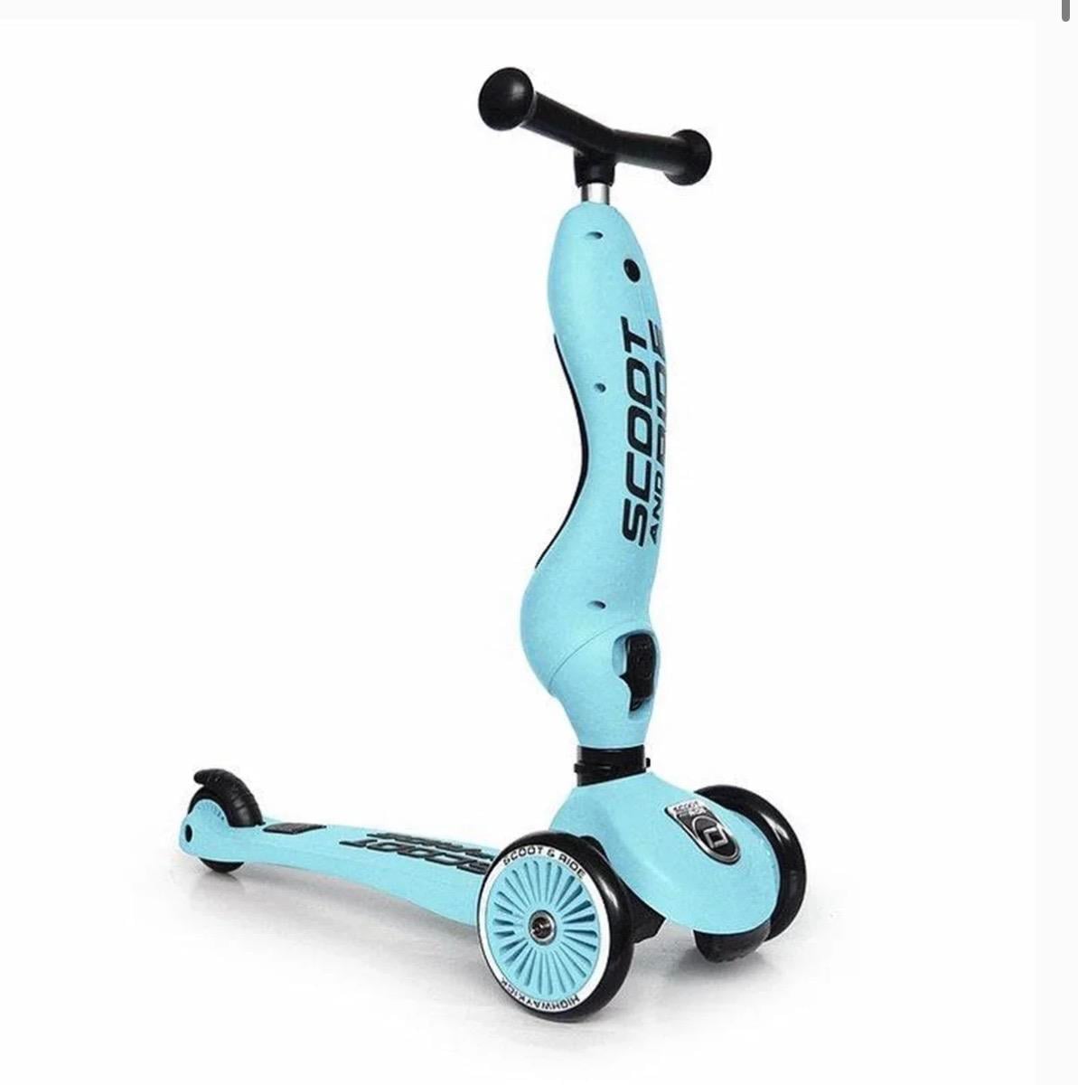 Scoot and Ride Highwaykick 1 Oturaklı Çocuk Scooter Turkuaz