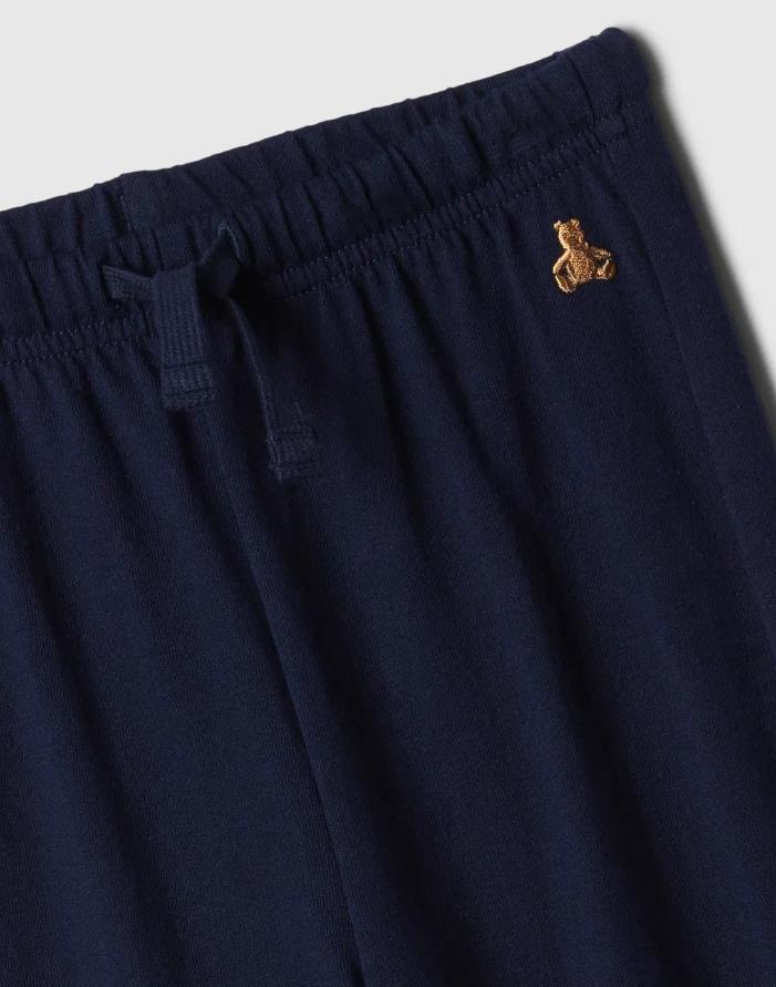 Erkek Bebek | Brannan Bear İşlemeli Pull-On Jogger - Lacivert