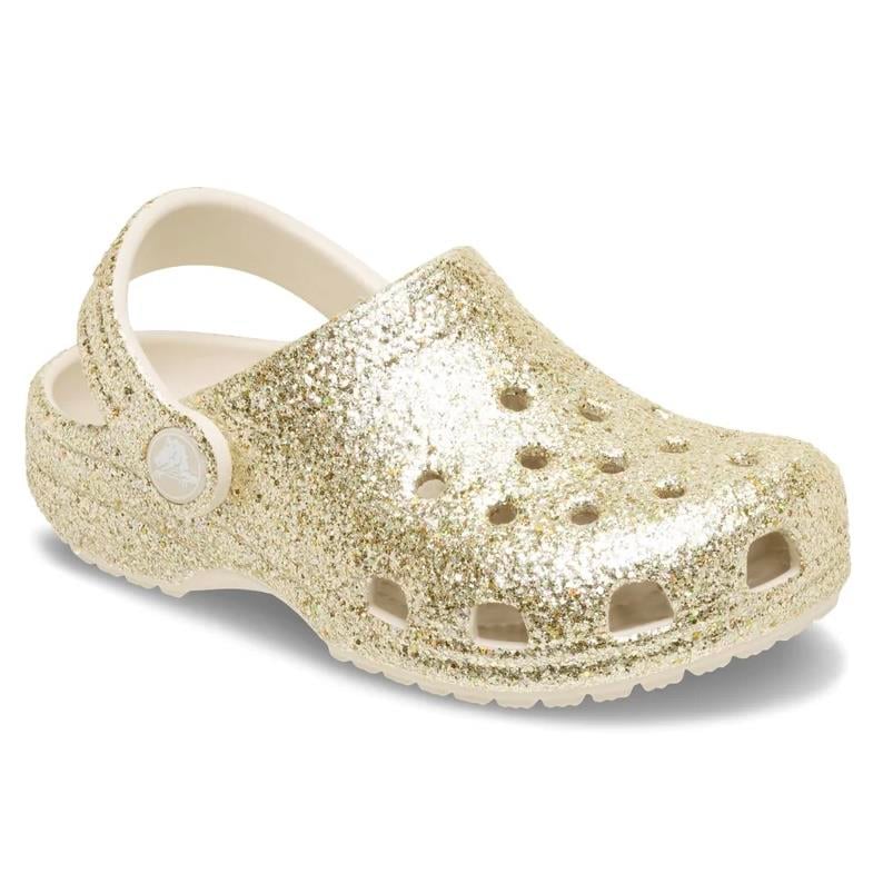 Classic Chunky Glitter Clog T Sandstone