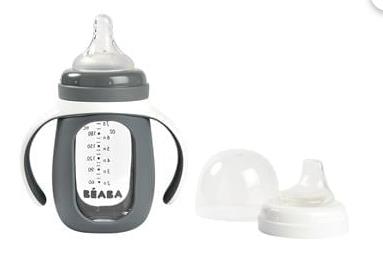 210 ml Cam Biberon Mineral Grey