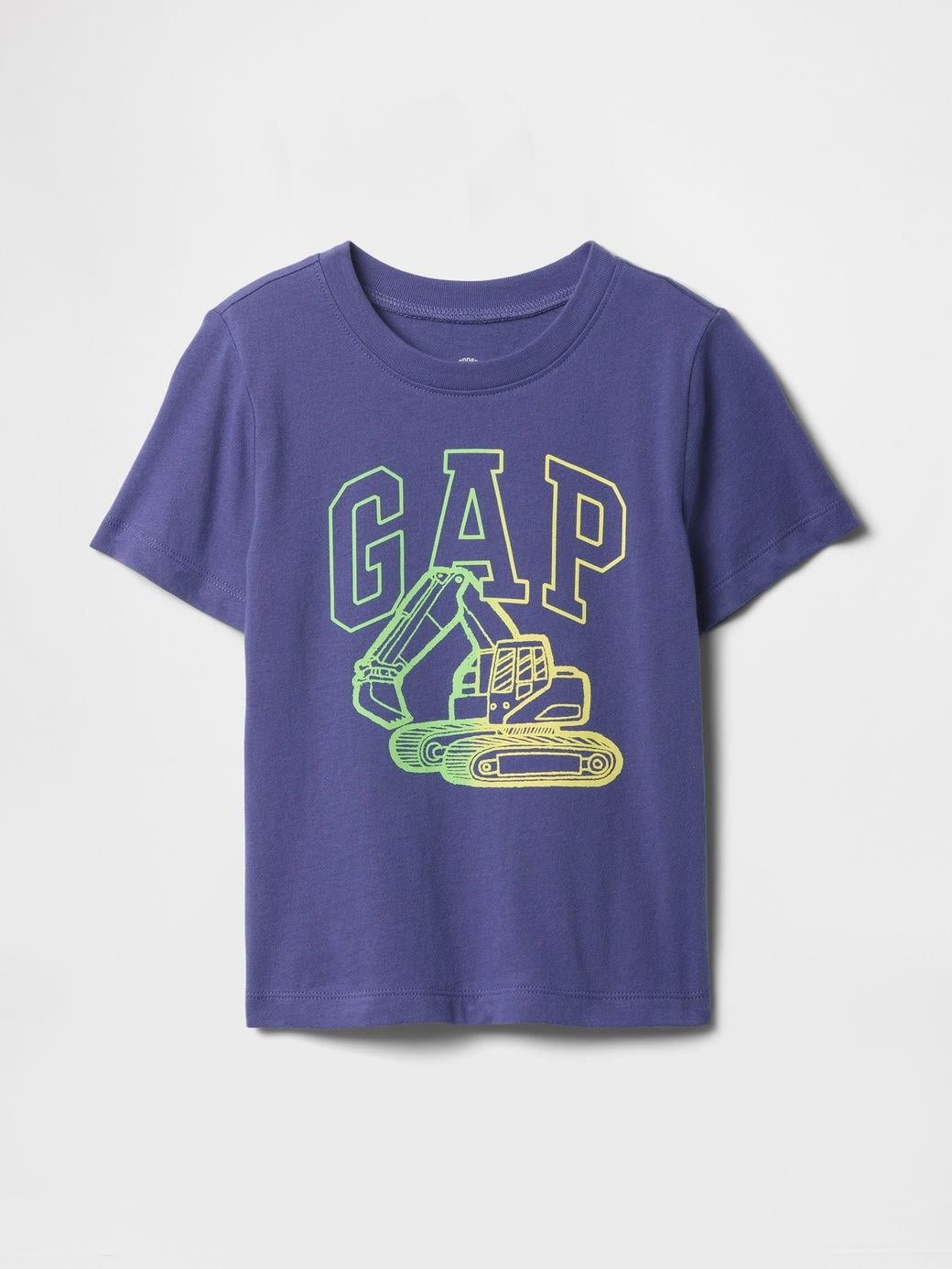 Erkek Bebek | Grafikli T-Shirt - Mavi