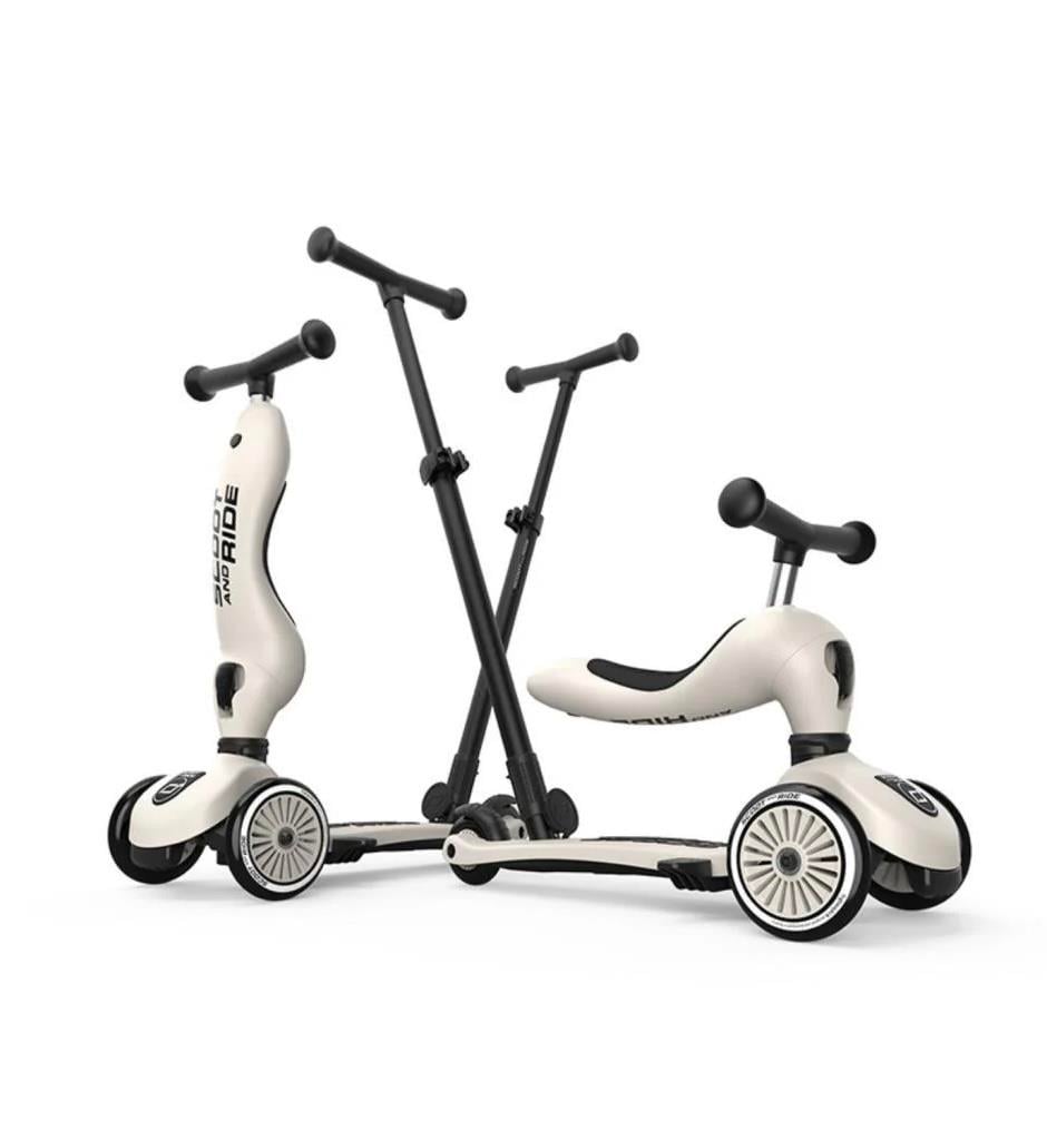 Scoot and Ride Push and Go Ebeveyn Kontrollü Çocuk Scooter Ash