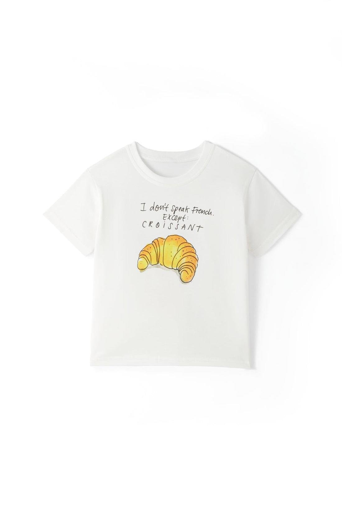 Croissant Mood Tişört