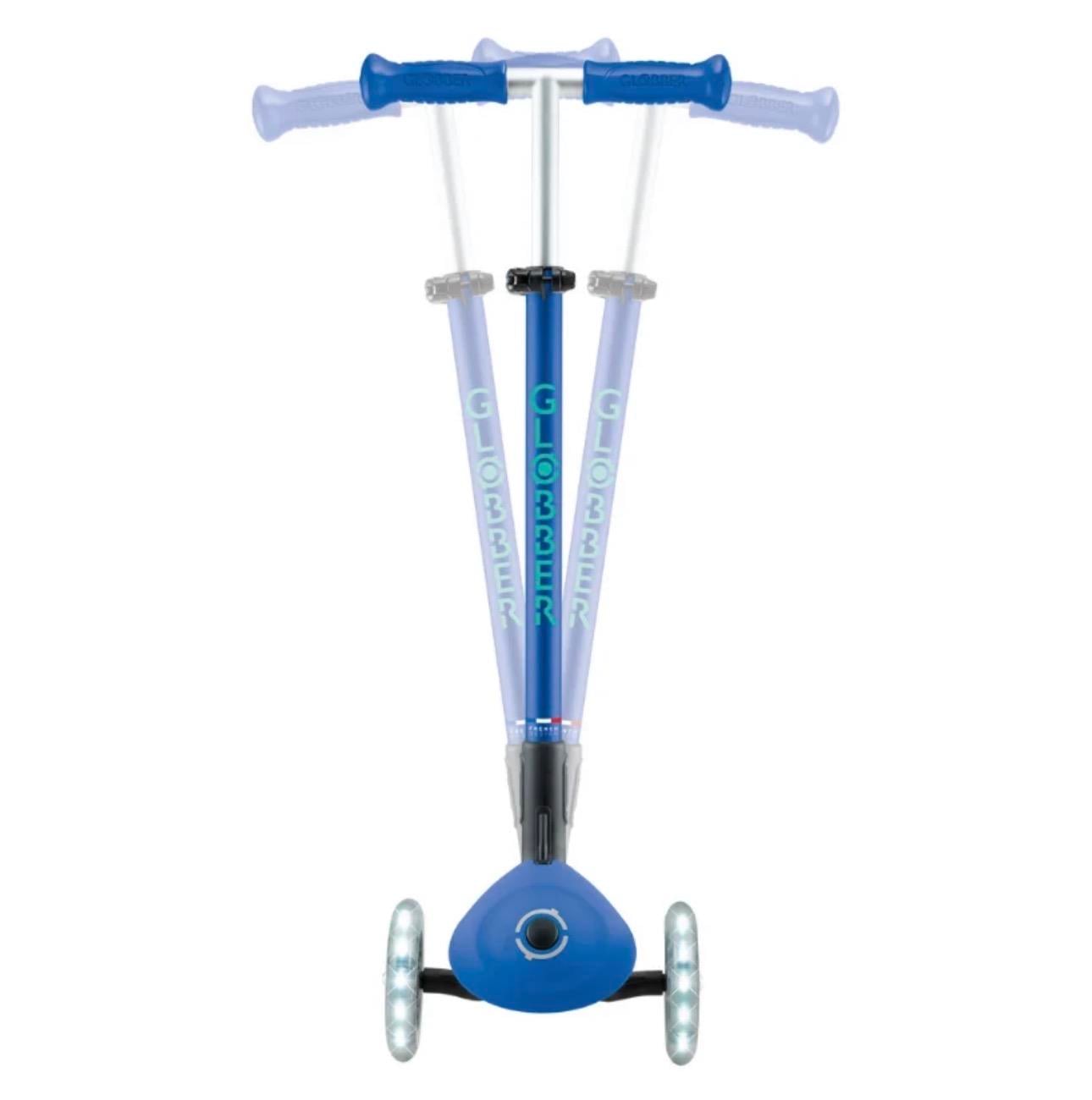 Globber Scooter /  Elite Deluxe Işıklı / Lacivert 
