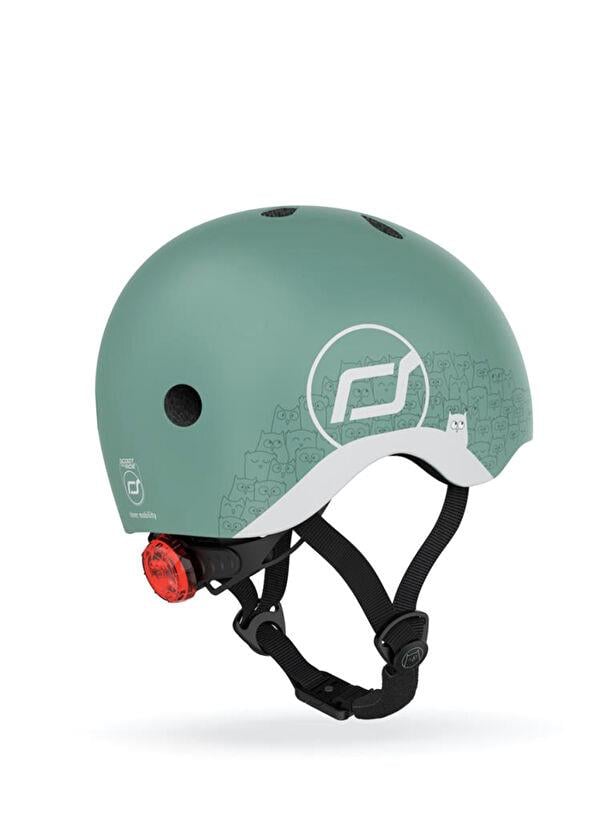 Scoot and Ride Helmet Çocuk Kaskı XXS-S Yeşil