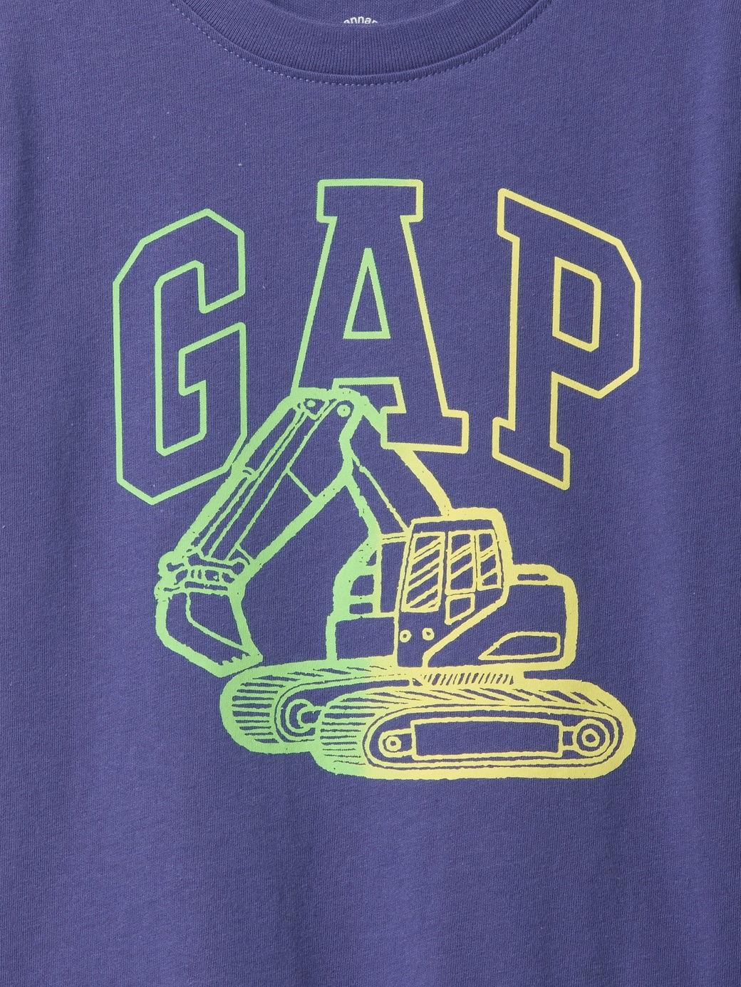 Erkek Bebek | Grafikli T-Shirt - Mavi