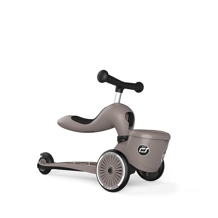 Scoot and Ride Highwaykick 1 Lifestyle Scooter - Brown Lines