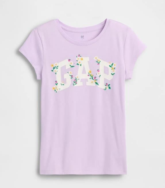 Kız Çocuk | Gap Logo T-Shirt Lila