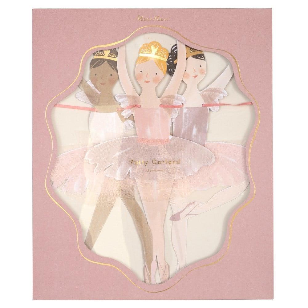 Meri Meri - Ballerina Garland - Balerin Asılan Süs