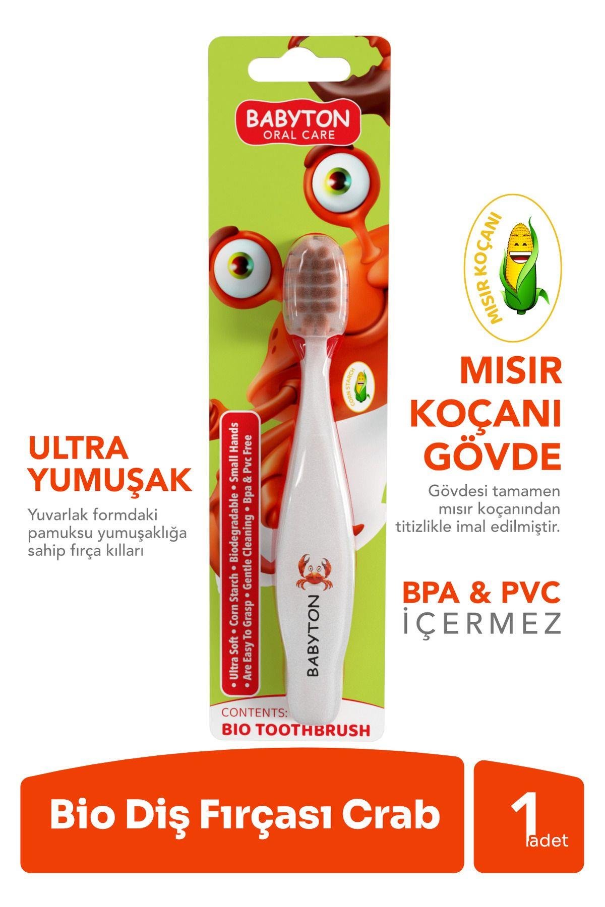  Bio Diş Fırçası Yengeç