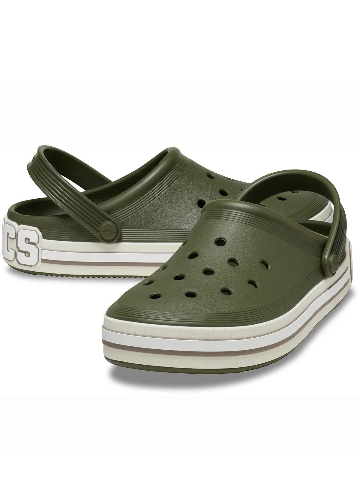 Crocs Off Court Logo Clog - Army Green