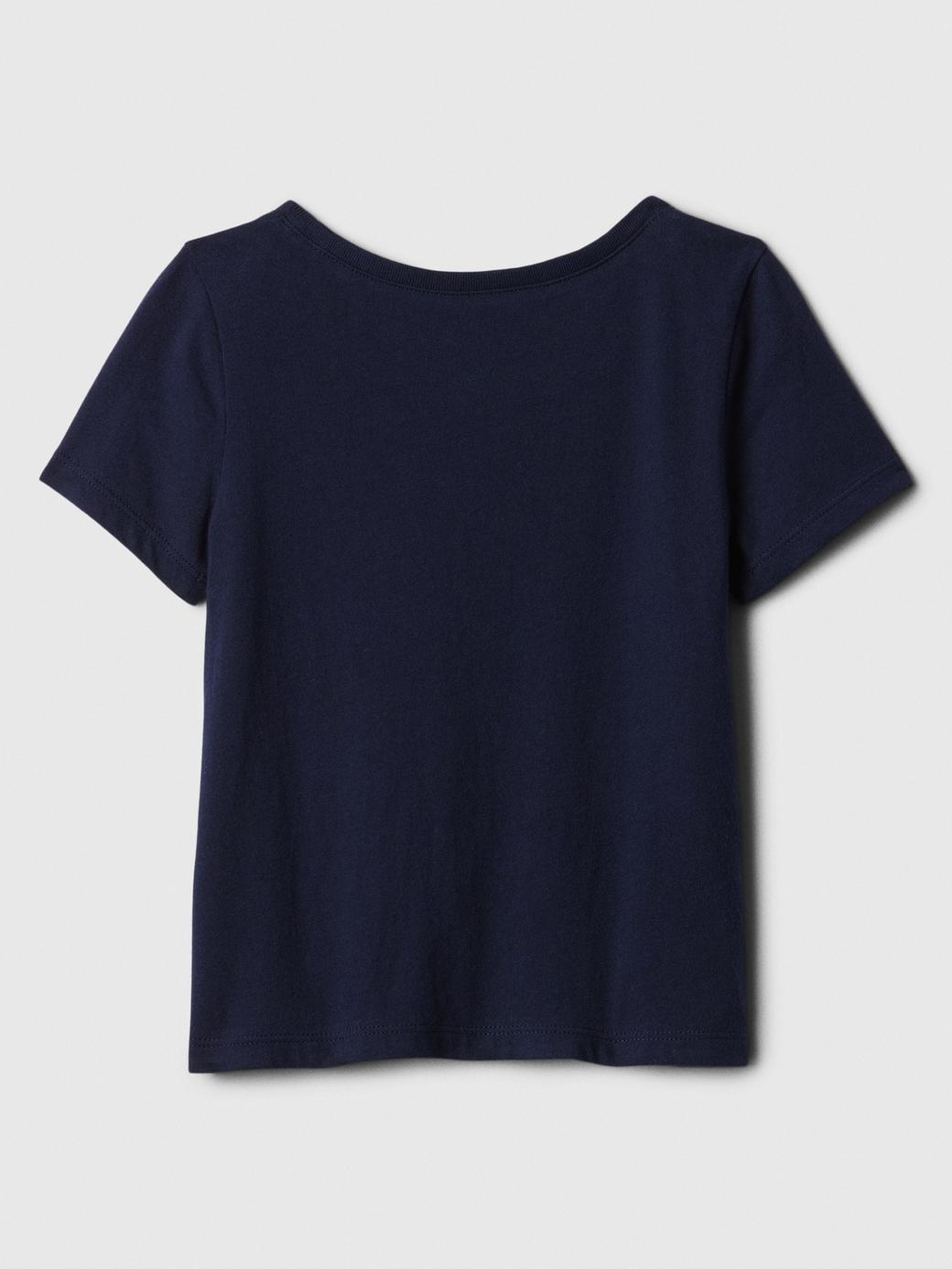 Kız Bebek | Gap Logo T-Shirt - Lacivert