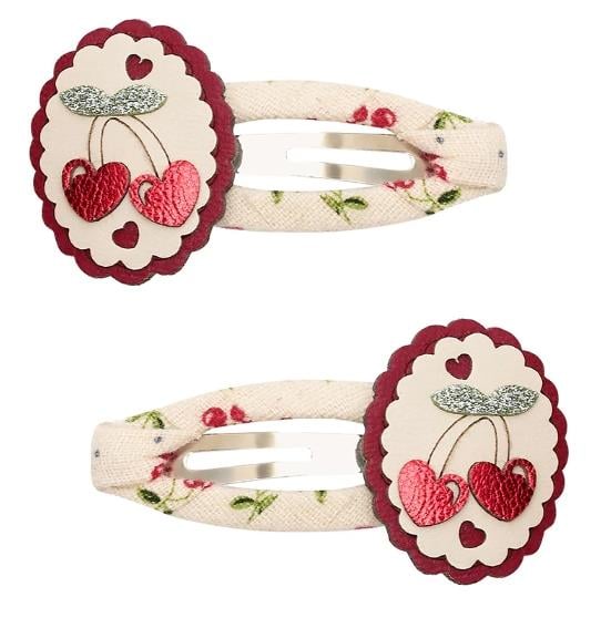 Mimi & Lula Scallop Framed Cherries 2'li Toka