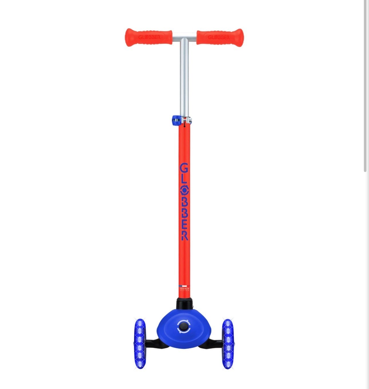 Globber Primo Plus Işıklı Scooter - Neon Mavi