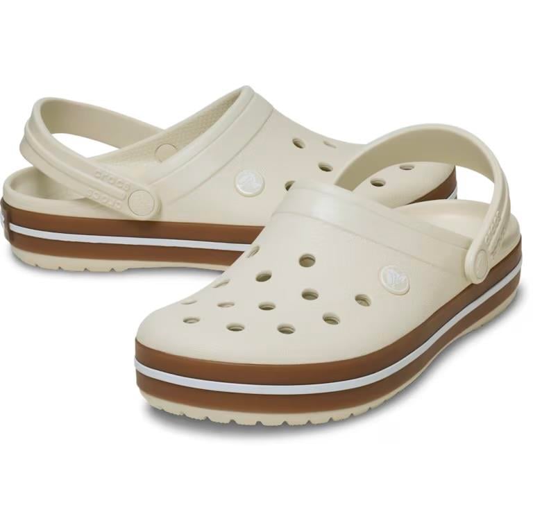 Crocband Gum Clog - White