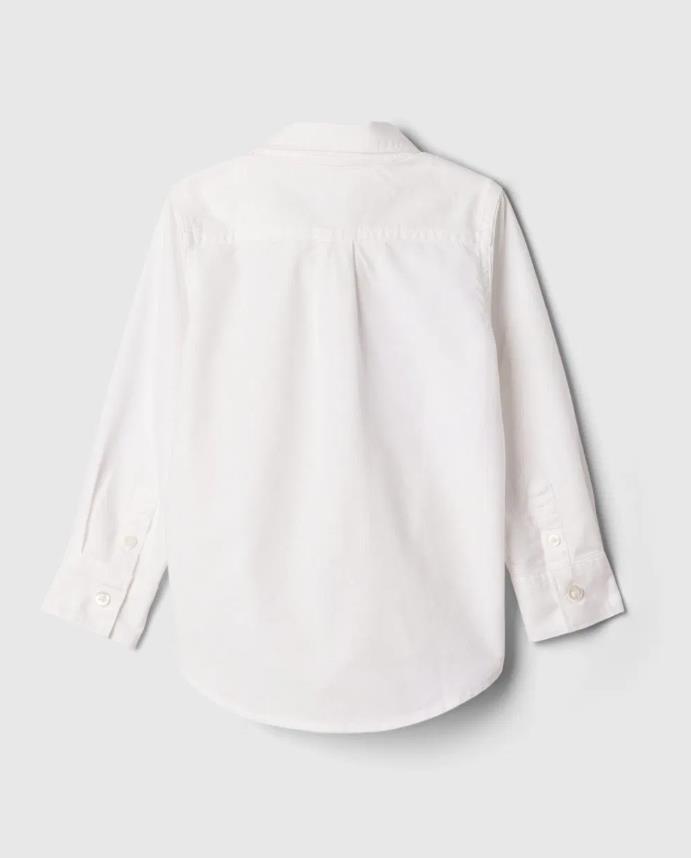 Erkek Bebek | Gap Logo Oxford Gömlek - Beyaz