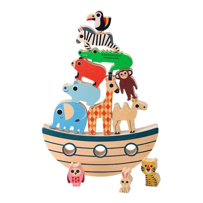 Vilac - Animals' Ark equilibrist game - Hayvanların Gemisi Denge Oyunu - Ingela P.Arrhenius