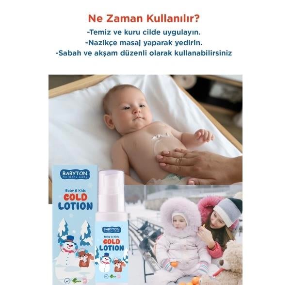 Babyton Cold Losyon Nemlendirici ve Besleyici 100 ml