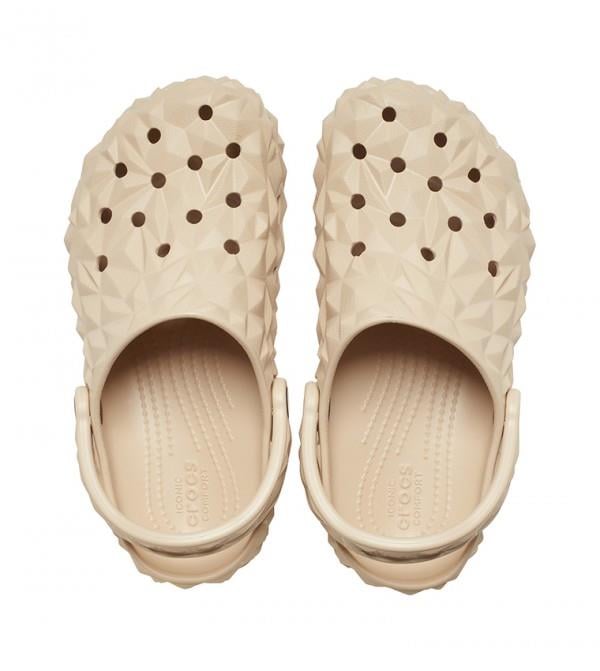 Classic Geometric Clog - Shitake