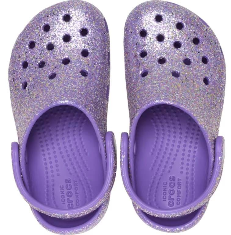 Classic Fantasy Glitter Clog T - Purple
