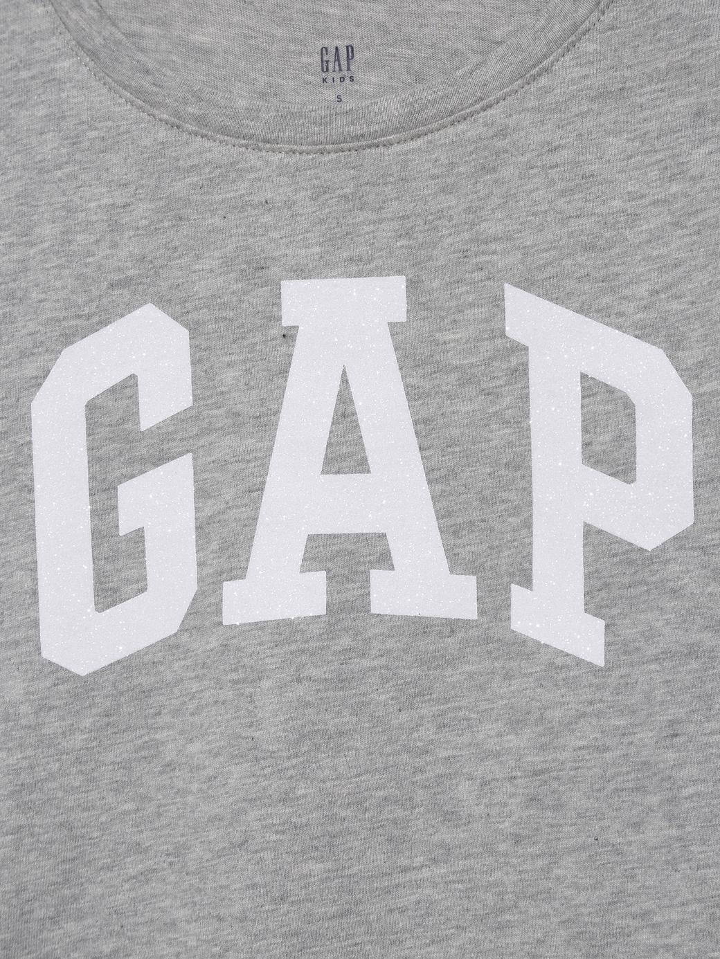 Kız Çocuk | Gap Logo T-Shirt Gri