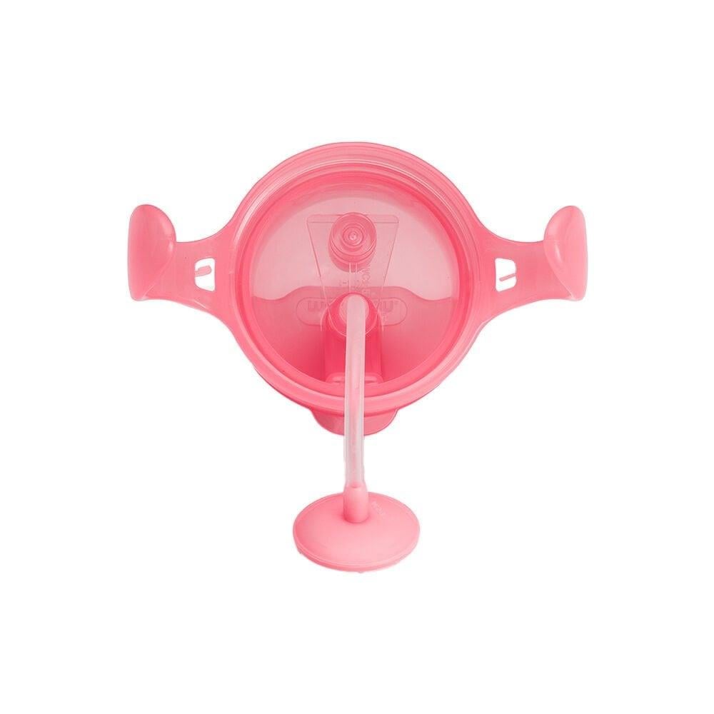 Munchkin Tıklama Kilitli Uçlu Pipetli Alıştırma Bardağı, 6ay+207ml Pembe