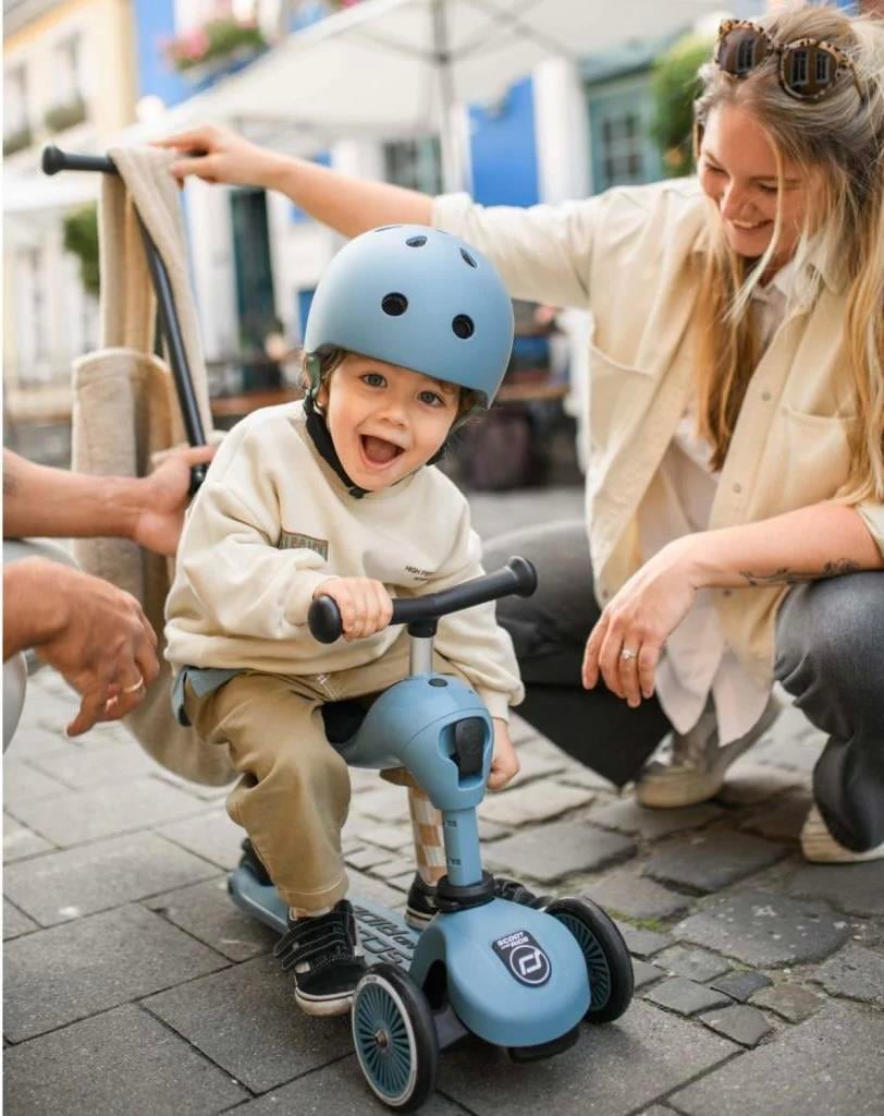 Scoot and Ride Push and Go Ebeveyn Kontrollü Çocuk Scooter Steel 