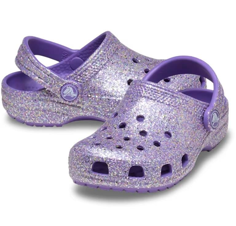 Classic Fantasy Glitter Clog T - Purple