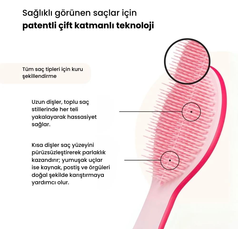 The Ultimate Styler Saç Fırçası // Bright Pink