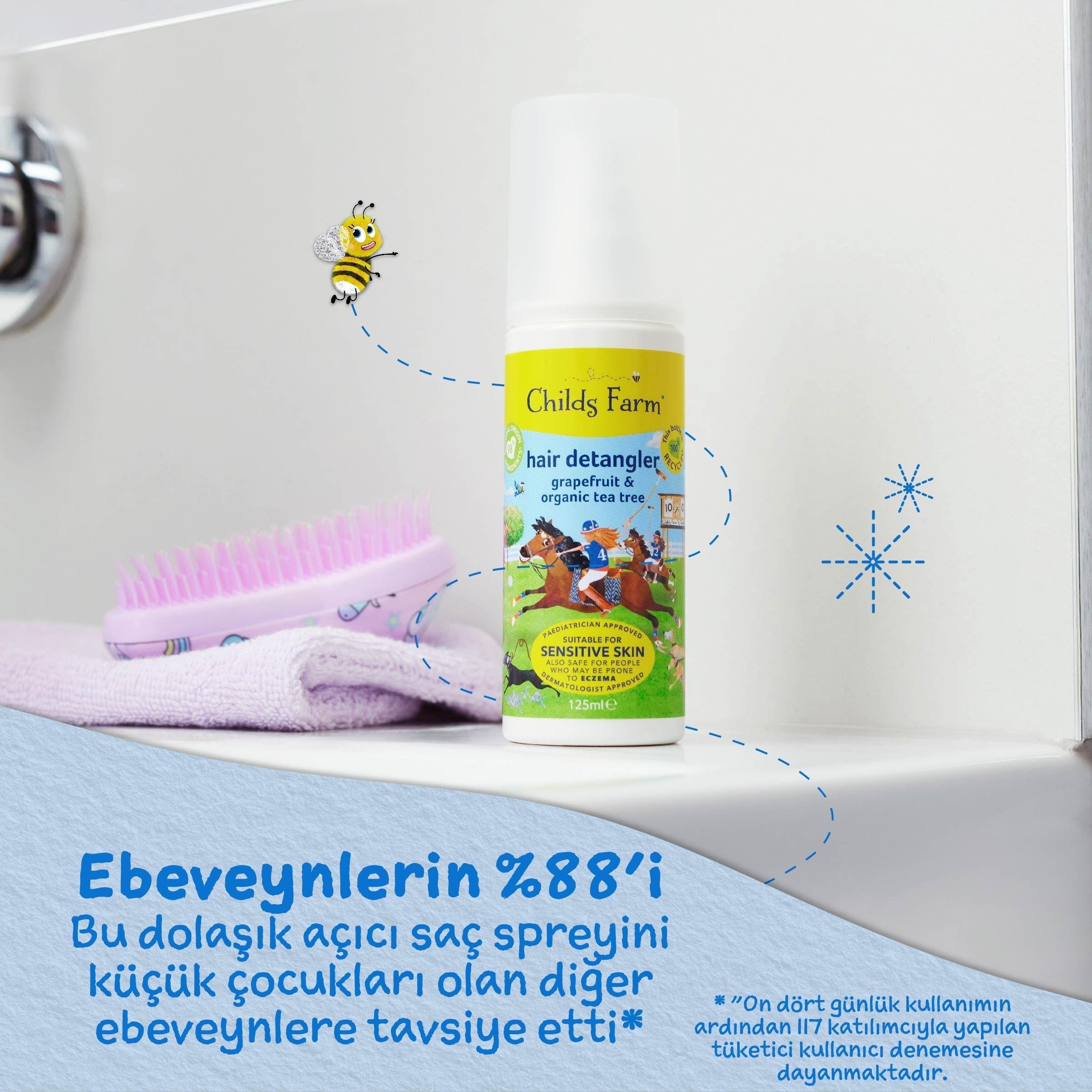Childs Farm Kolay Tarama Çocuk Saç Spreyi 125mlChilds Farm Hafif Kokulu Bebek Nemlendirici 250ml