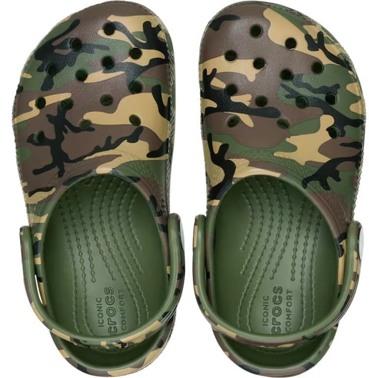 Classic Camouflage Clog T - Army Green