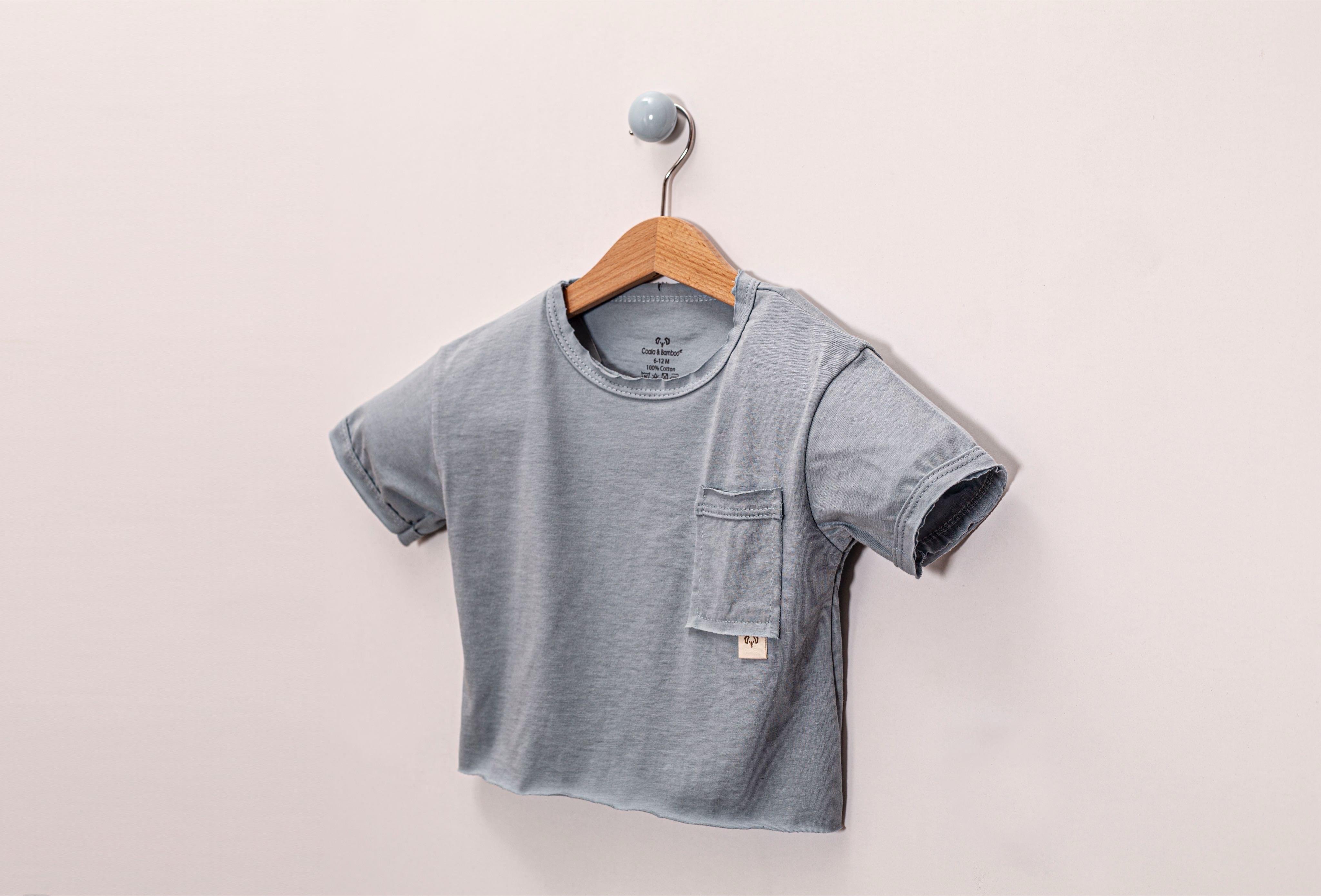 Oversize Tişört Mavi