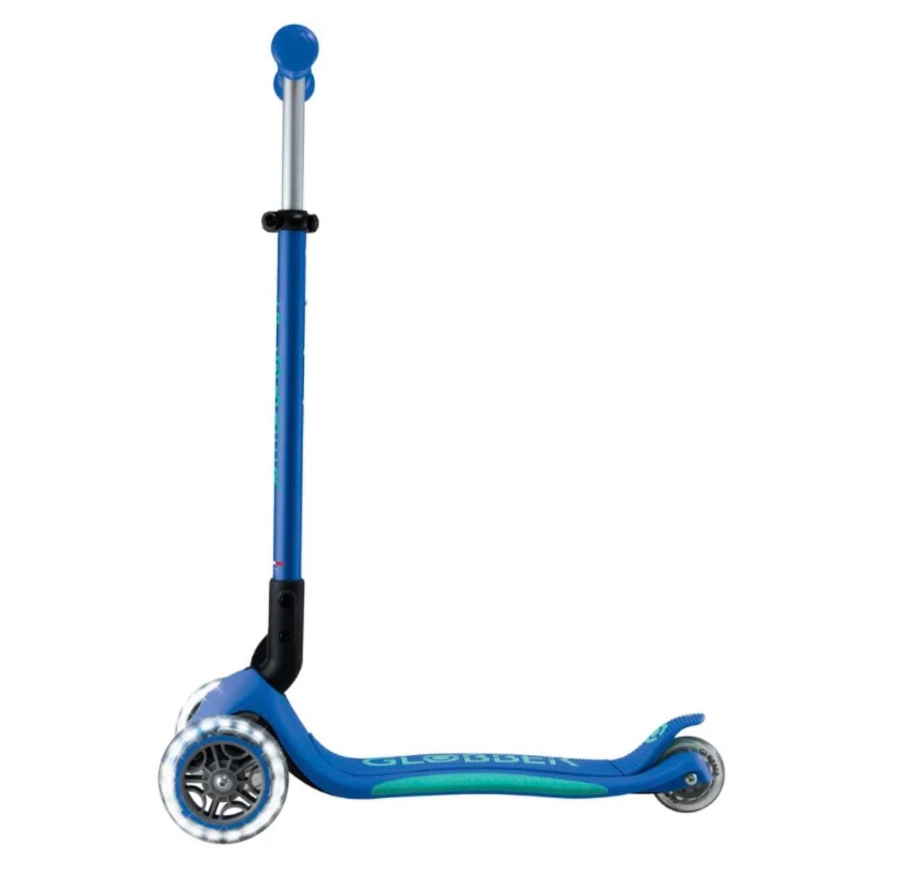 Globber Scooter /  Elite Deluxe Işıklı / Lacivert 