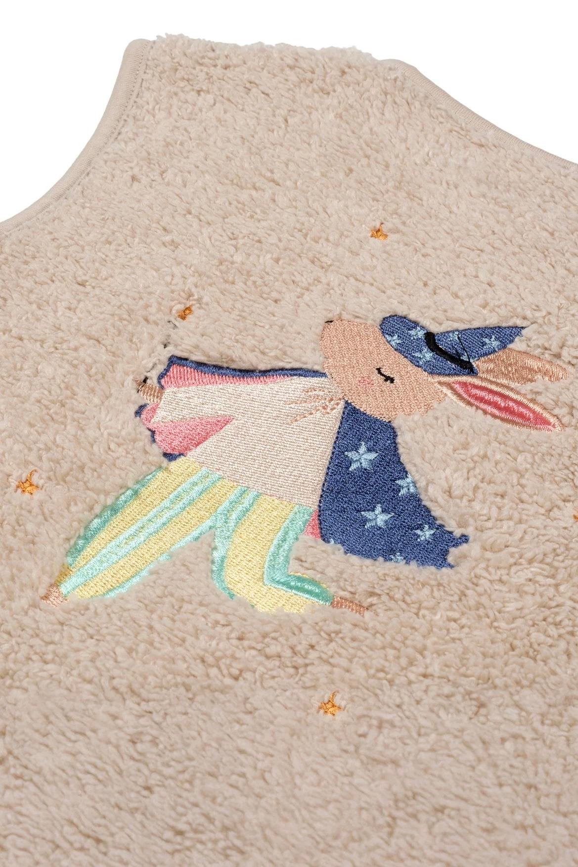 Magic Rabbit Peluş Yelek - Bej