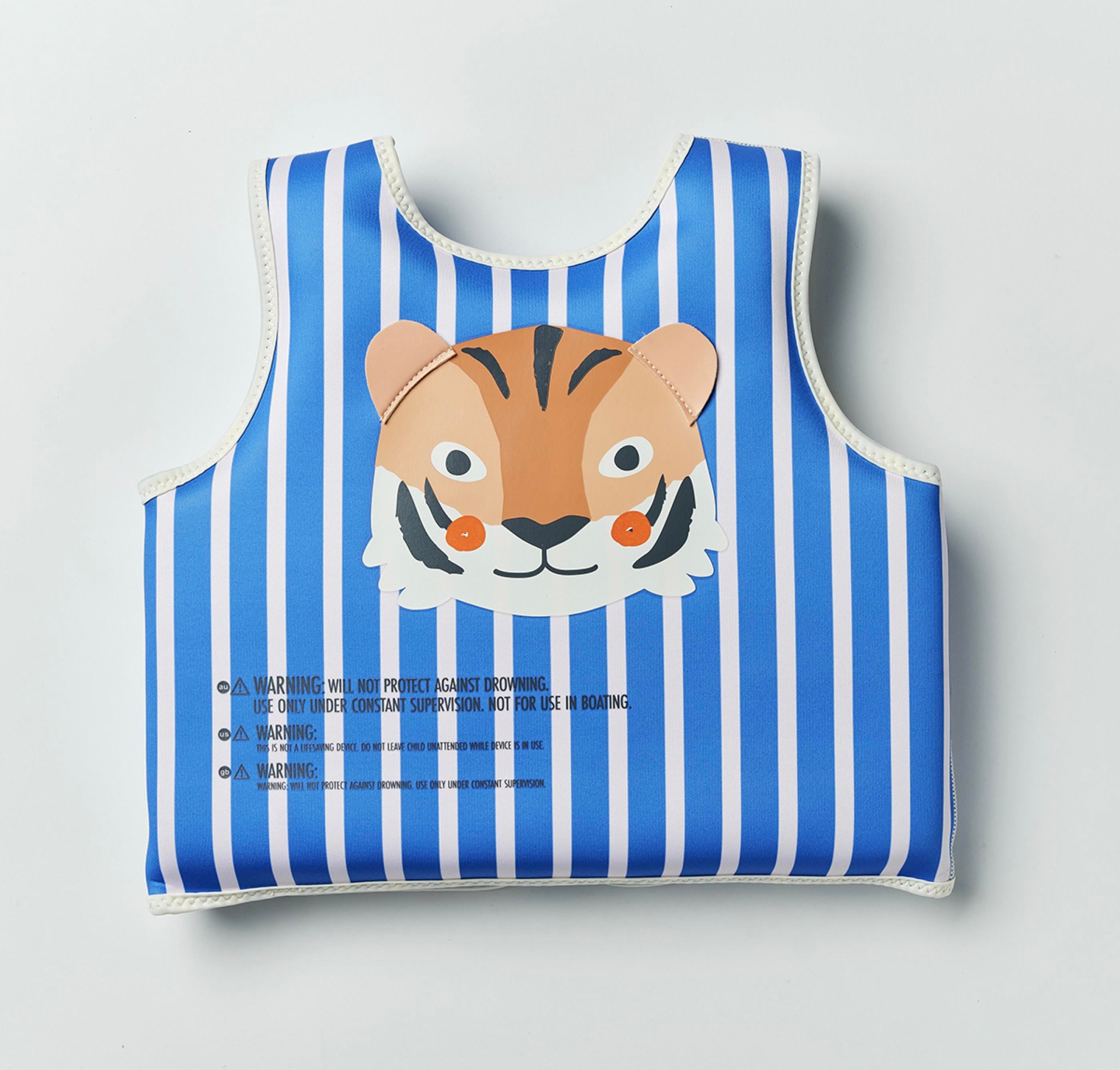 Sunnylife - Çocuk Yüzme Can Yeleği 3-6 Yaş / Tiger