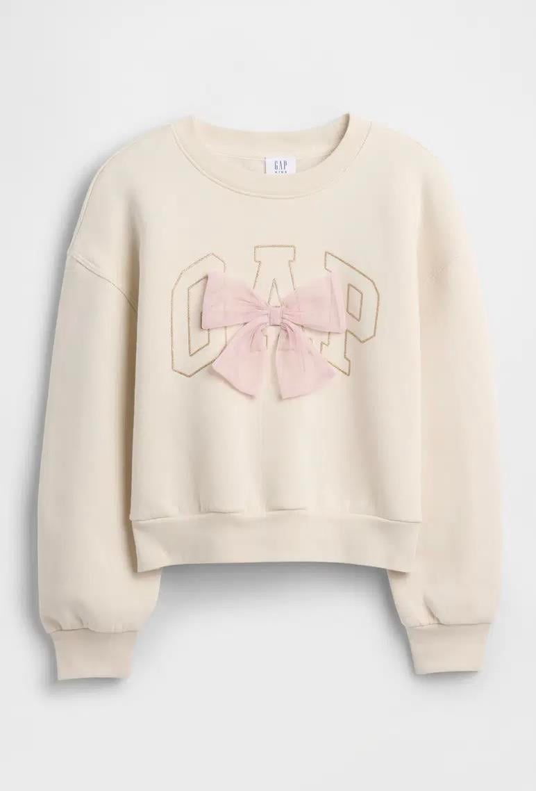 Kız Çocuk | Oversized Grafik Sweatshirt