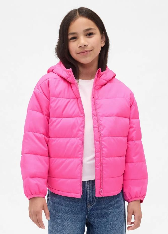 Kız Çocuk | ColdControl Puff Ceket - Pembe