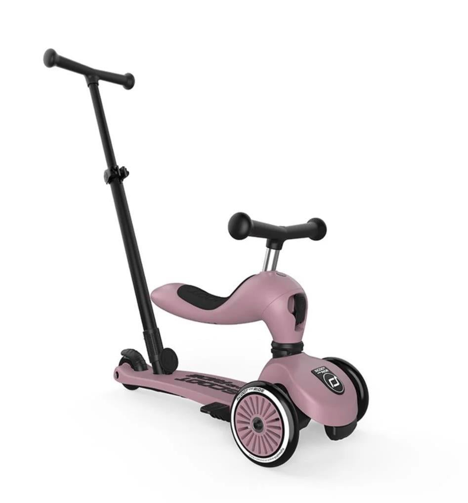 Scoot and Ride Push and Go Ebeveyn Kontrollü Çocuk Scooter Wildberry