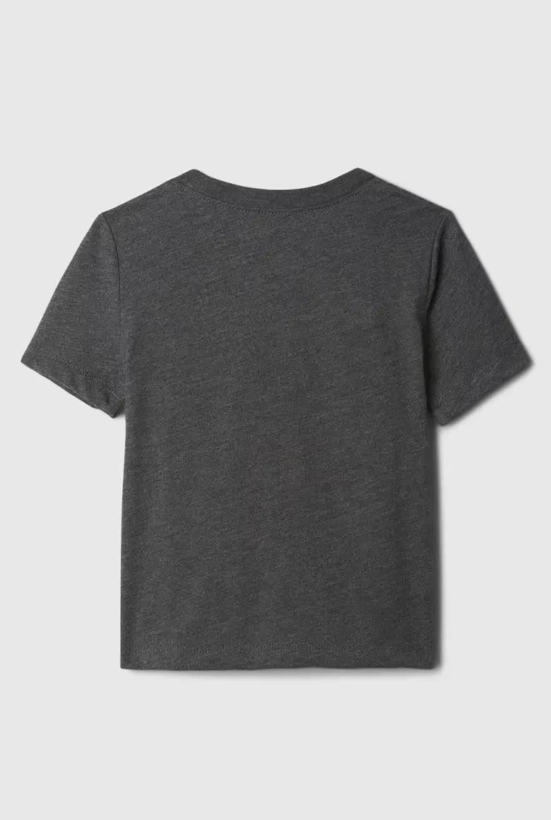 Erkek Bebek | Gap Logo T-Shirt - Antrasit
