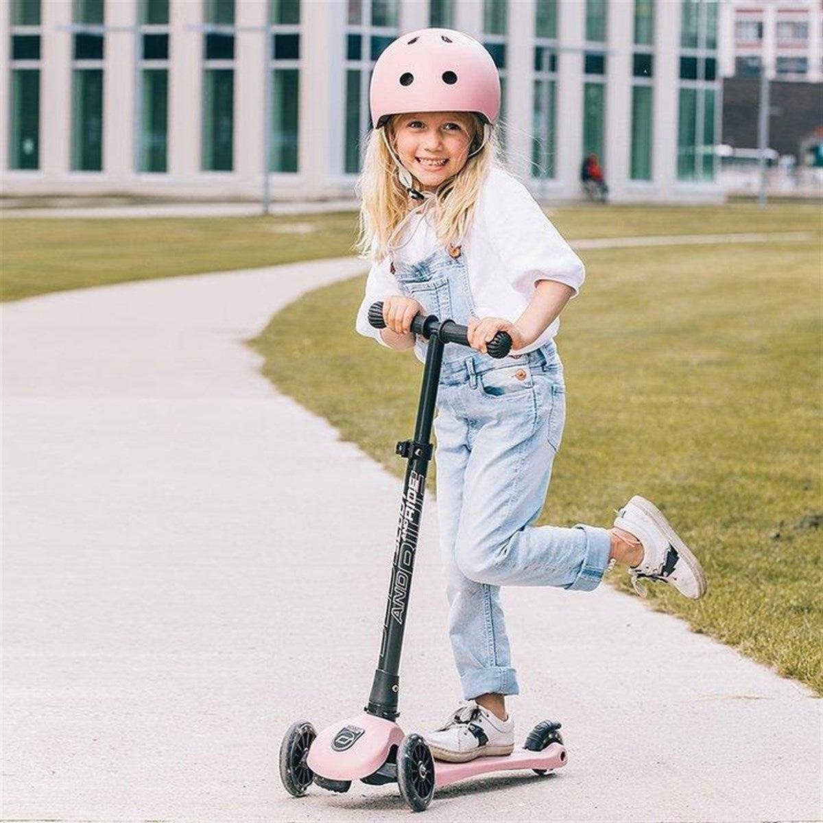 Scoot and Ride Helmet Çocuk Kaskı S-M Pembe 